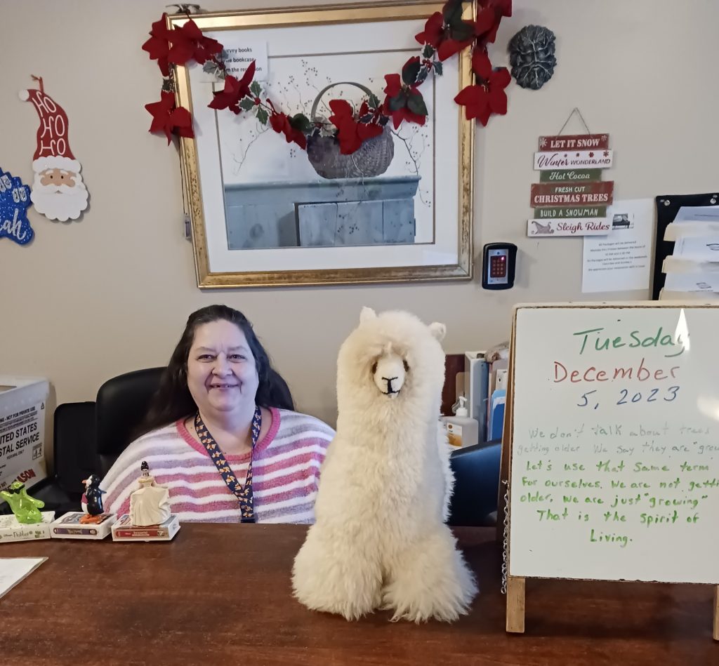 Inside Athena A Receptionist Spreading Positivity at Worcester Rehab